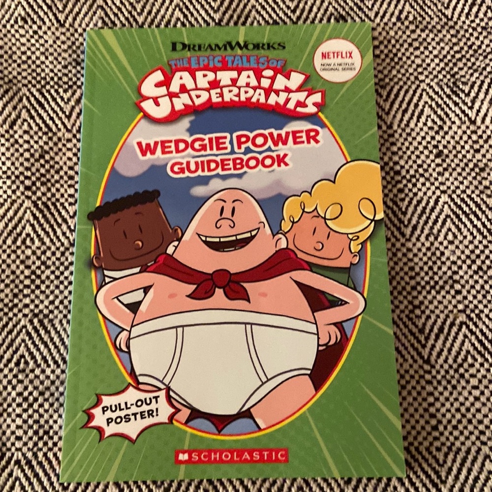 Captain Underpants Wedgie Power Book